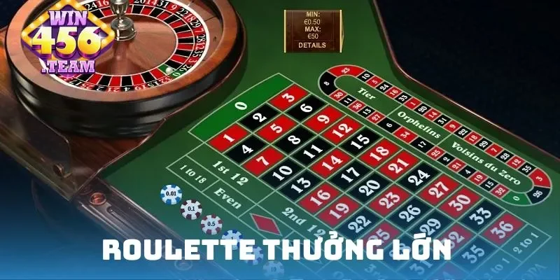 Roulette thưởng lớn